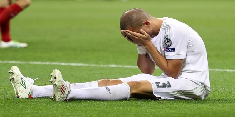 Pepe là một trong những cầu thủ nổi tiếng với lối chơi xấu