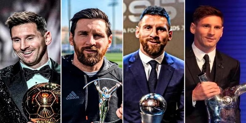 Messi có nhiều danh hiệu cá nhân đáng tự hào trong sự nghiệp thi đấu